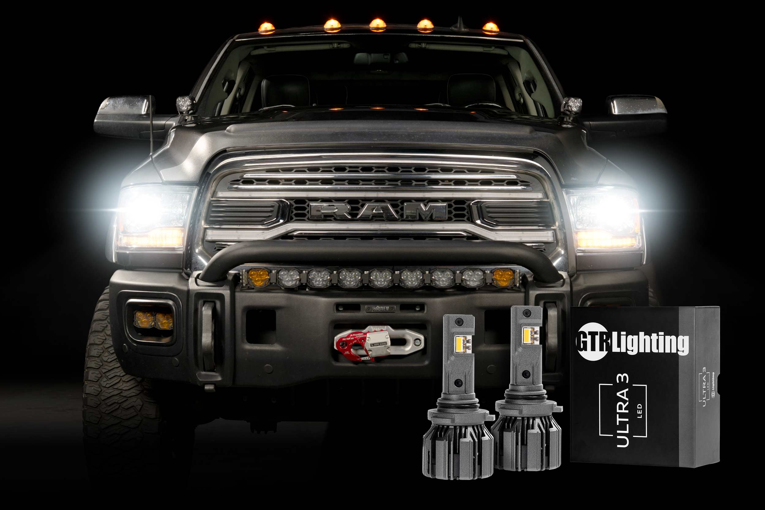 Dodge Ram (09-18) GTR Ultra 3 LED (Projector / Low Beam)